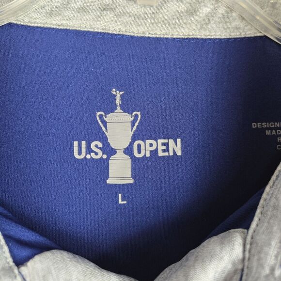 121st US Open Torrey Pines Golf Polo Shirt Sz L Blue Short Sleeve - Picture 4 of 5
